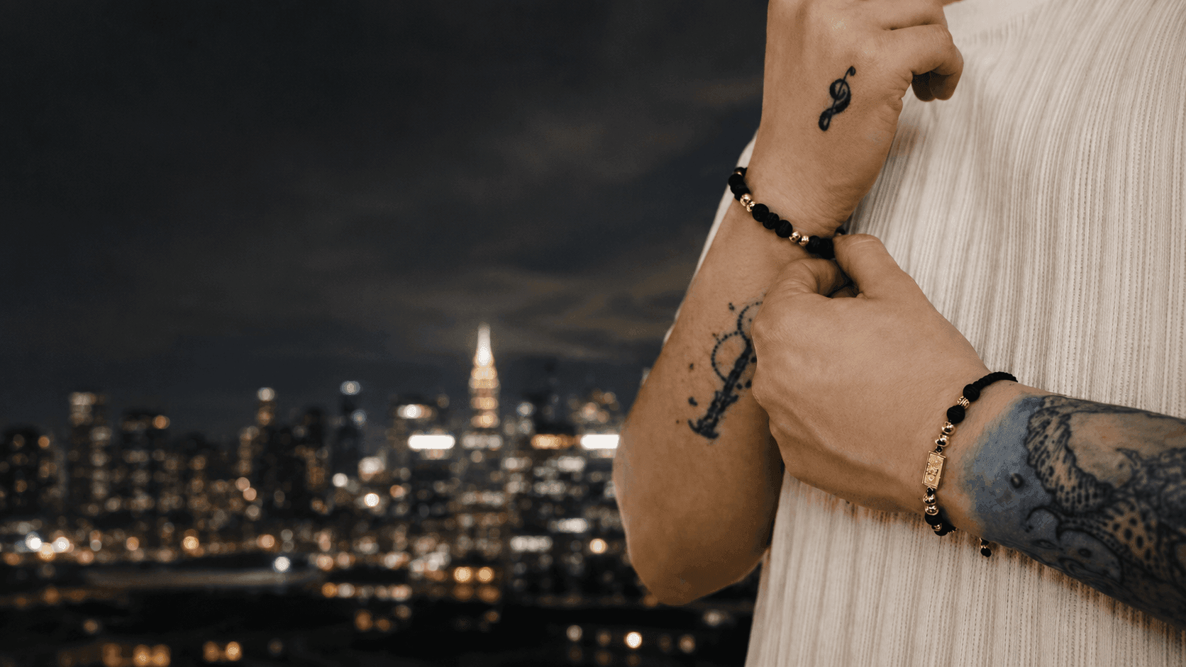 Gold Bracelets for Men — Sunwoven Gold